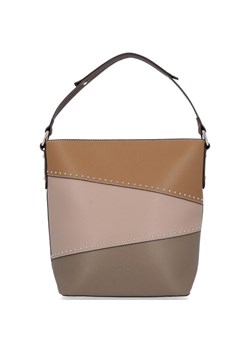 Shopper bag David Jones duża na ramię bez dodatków