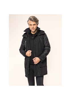 Parka Karl Lagerfeld bez wzorów na wiosnę