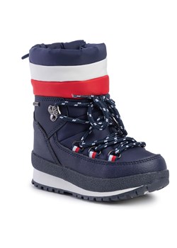 Buty zimowe dziecięce Tommy Hilfiger niebieskie śniegowce