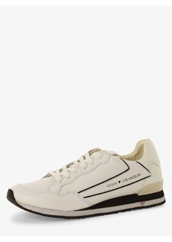 Buty sportowe męskie Guess Jeans białe sznurowane na wiosnę