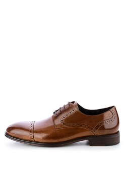 Buty eleganckie męskie Primamoda jesienne ze skóry