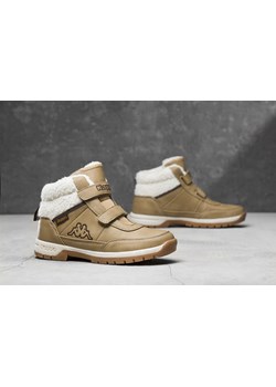 Buty zimowe dziecięce Kappa na rzepy śniegowce