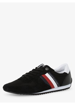 Buty sportowe męskie Tommy Hilfiger tkaninowe czarne