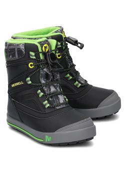 Buty zimowe dziecięce Merrell śniegowce na rzepy nylonowe
