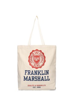 Shopper bag Franklin Marshall w stylu młodzieżowym duża