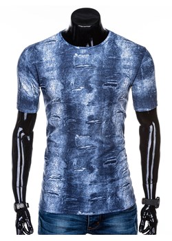 T-shirt męski Edoti.com z krótkimi rękawami
