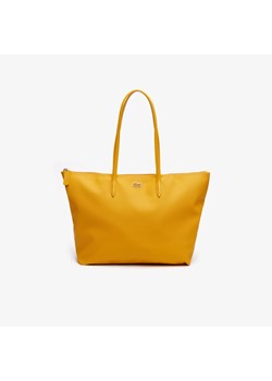 Shopper bag Lacoste mieszcząca a7 bez dodatków matowa