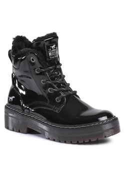 Workery damskie Mustang czarne casual