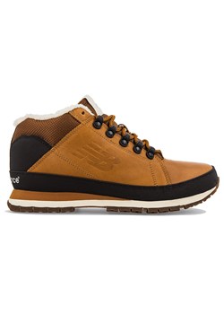 New Balance buty zimowe męskie pomarańczowe sznurowane skórzane