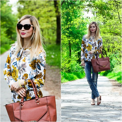 Floral blouse