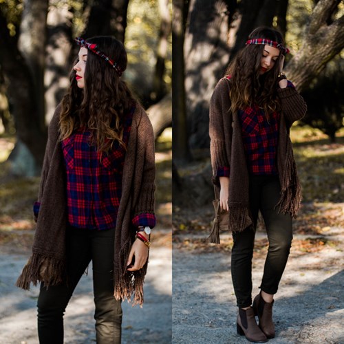 Checked shirt