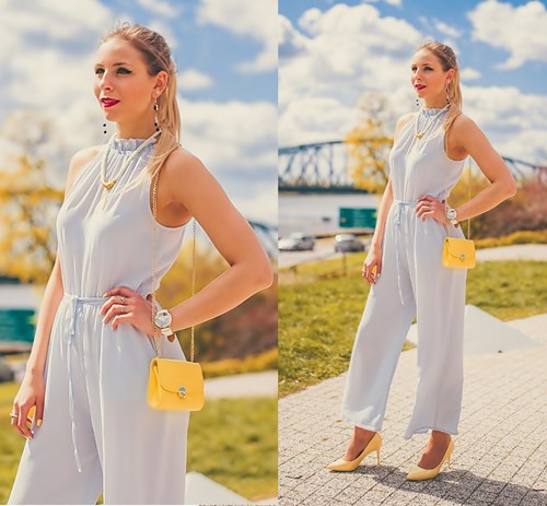 Grey jumpsuit
