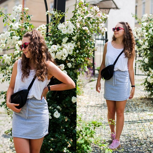 Grey skirt