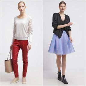 Kolorowe spodnie i spódnice