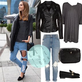 MUST HAVE - podarte jeansy