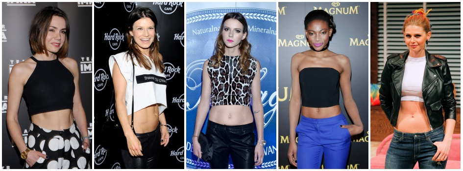 Crop top, krótka bluzka idealna do stylizacji festiwalowej według gwiazd.