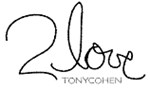 2 Love Tony Cohen logo
