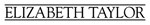 Elizabeth Taylor logo