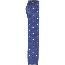 Krawat niebieski Em Men`s Accessories w abstrakcyjne wzory  - zdjęcie produktu