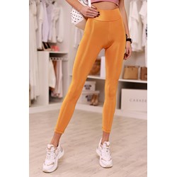 Pomarańczowe spodnie damskie IVET  - zdjęcie produktu