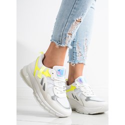 Buty sportowe damskie CzasNaButy sneakersy sznurowane  - zdjęcie produktu