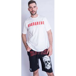 T-shirt męski Dsquared2 z krótkim rękawem  - zdjęcie produktu