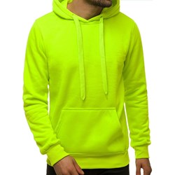 Bluza męska J.Style gładka zielona  - zdjęcie produktu