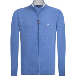 Niebieski sweter męski Sir Raymond Tailor jesienny  - zdjęcie produktu