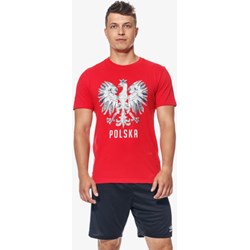 T-shirt męski Umbro z krótkim rękawem czerwony  - zdjęcie produktu