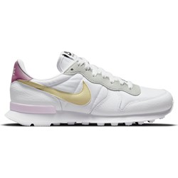 Buty sportowe damskie Nike wiązane białe płaskie  - zdjęcie produktu