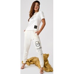 Spodnie damskie białe Gium  - zdjęcie produktu