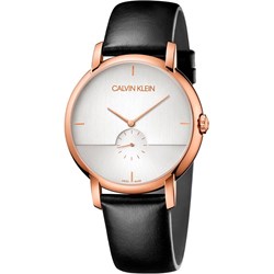 Calvin Klein zegarek czarny analogowy  - zdjęcie produktu
