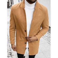 Płaszcz męski brązowy na jesień  - zdjęcie produktu