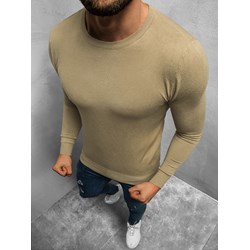 Sweter męski brązowy Ozonee  - zdjęcie produktu