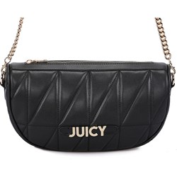 Juicy Couture listonoszka na ramię matowa czarna glamour średnia  - zdjęcie produktu