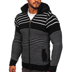 Sweter męski Denley czarny  - zdjęcie produktu