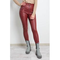 Czerwone spodnie damskie Olika  - zdjęcie produktu