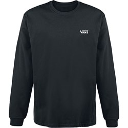 T-shirt męski czarny casualowy bawełniany jesienny  - zdjęcie produktu