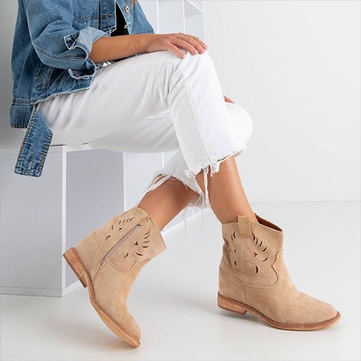 royal fashion botki na koturnie