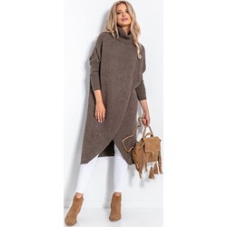 Sweter damski Fobya casual z wełny  - zdjęcie produktu