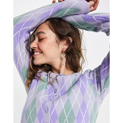 Sweter damski Topshop z okrągłym dekoltem  - zdjęcie produktu