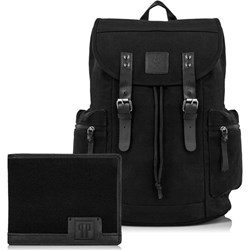 Plecak czarny Merg  - zdjęcie produktu