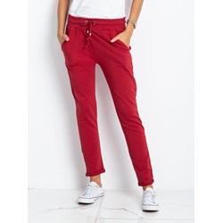 Spodnie damskie czerwone Sheandher.pl  - zdjęcie produktu