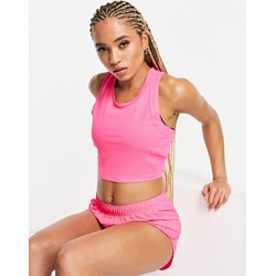 Bluzka damska różowa Nike z okrągłym dekoltem  - zdjęcie produktu