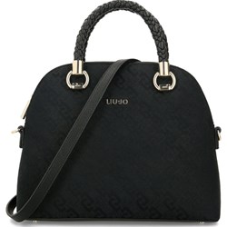 Shopper bag Liu Jo czarna bez dodatków  - zdjęcie produktu