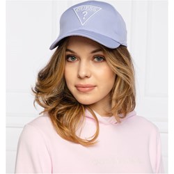 Fioletowe czapka z daszkiem damska Guess sportowe  - zdjęcie produktu