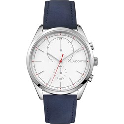 Granatowy zegarek Lacoste analogowy  - zdjęcie produktu