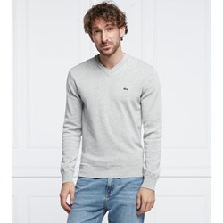 Lacoste sweter męski szary  - zdjęcie produktu
