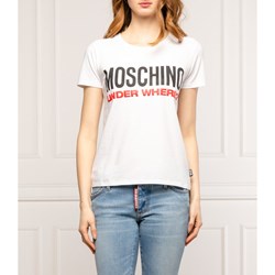 Bluzka damska Moschino z krótkim rękawem  - zdjęcie produktu
