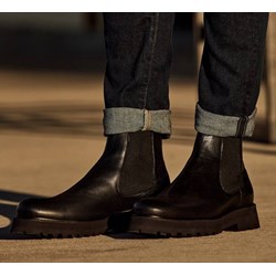 Buty zimowe męskie Domeno bez zapięcia na jesień  - zdjęcie produktu